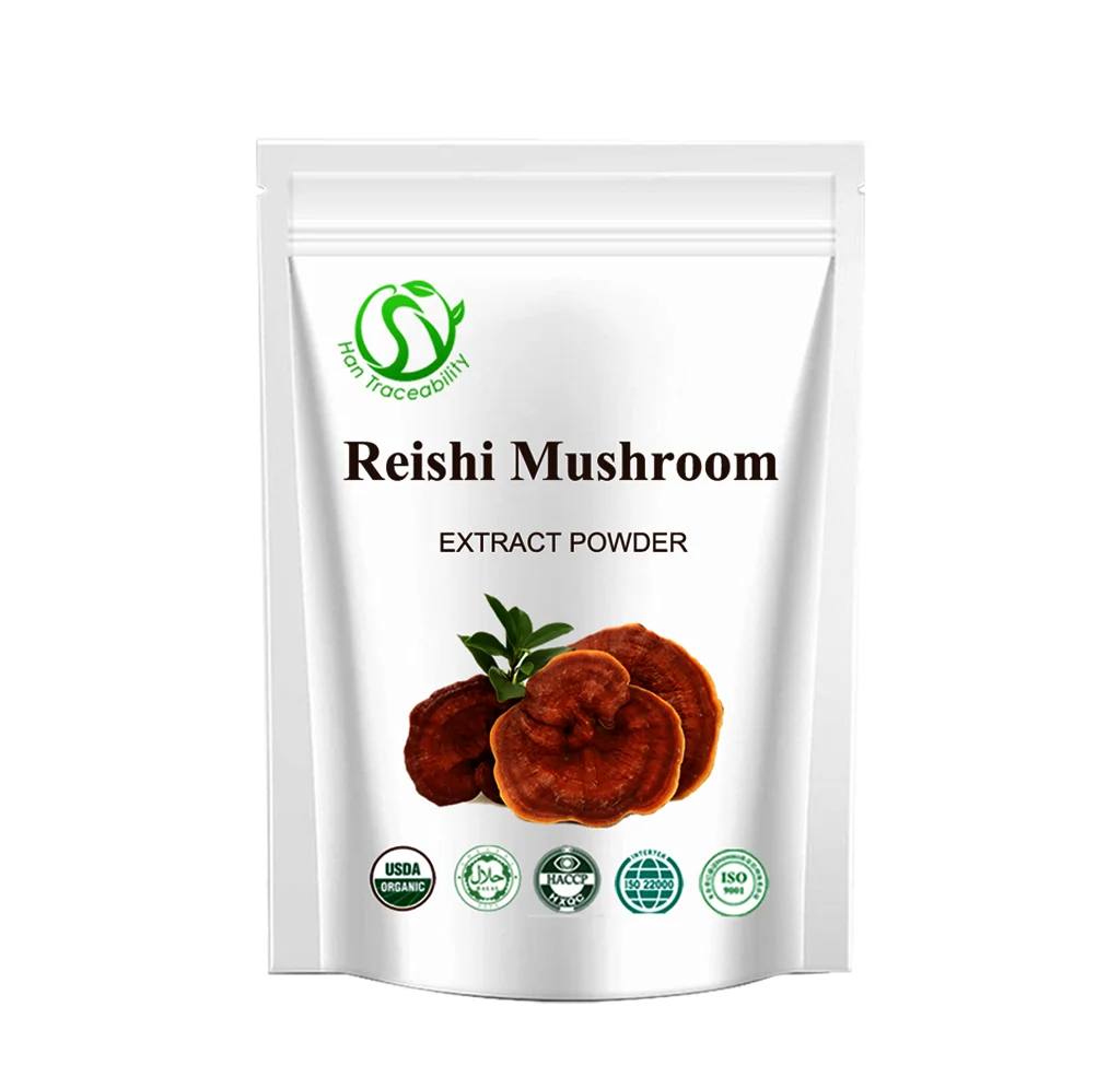 Оптовая продажа натуральный растительный экстракт порошок 10:1 Ganoderma Lucidum Reishi гриб