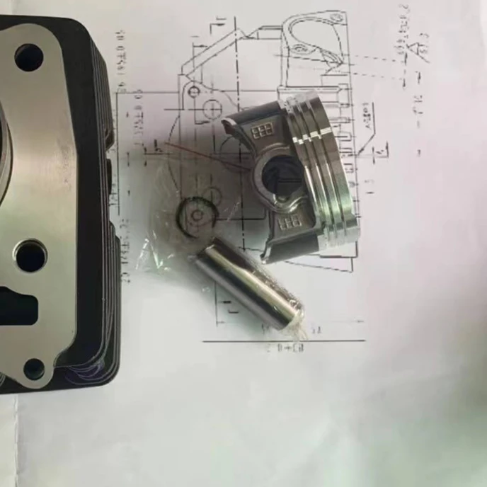 High Performance Moto Parts Piston Piston Ring TVS 200CC Motorcycle  Piston Kit For TVS APACHE RTR 200