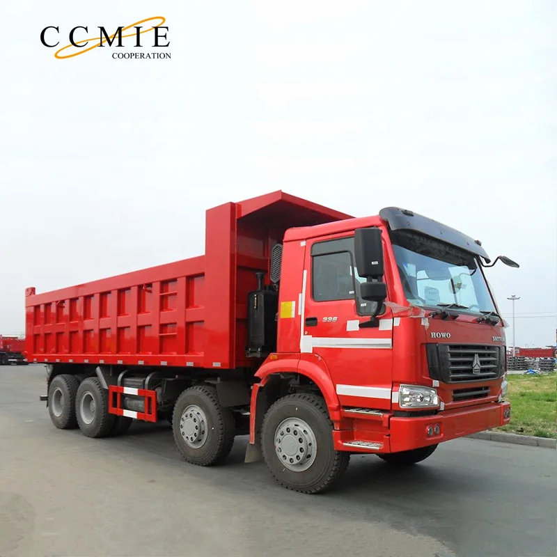 Second Hand 12 Wheel Dump Tipper Trucks 8x4 Sinotruck Howo Used Dump Truck