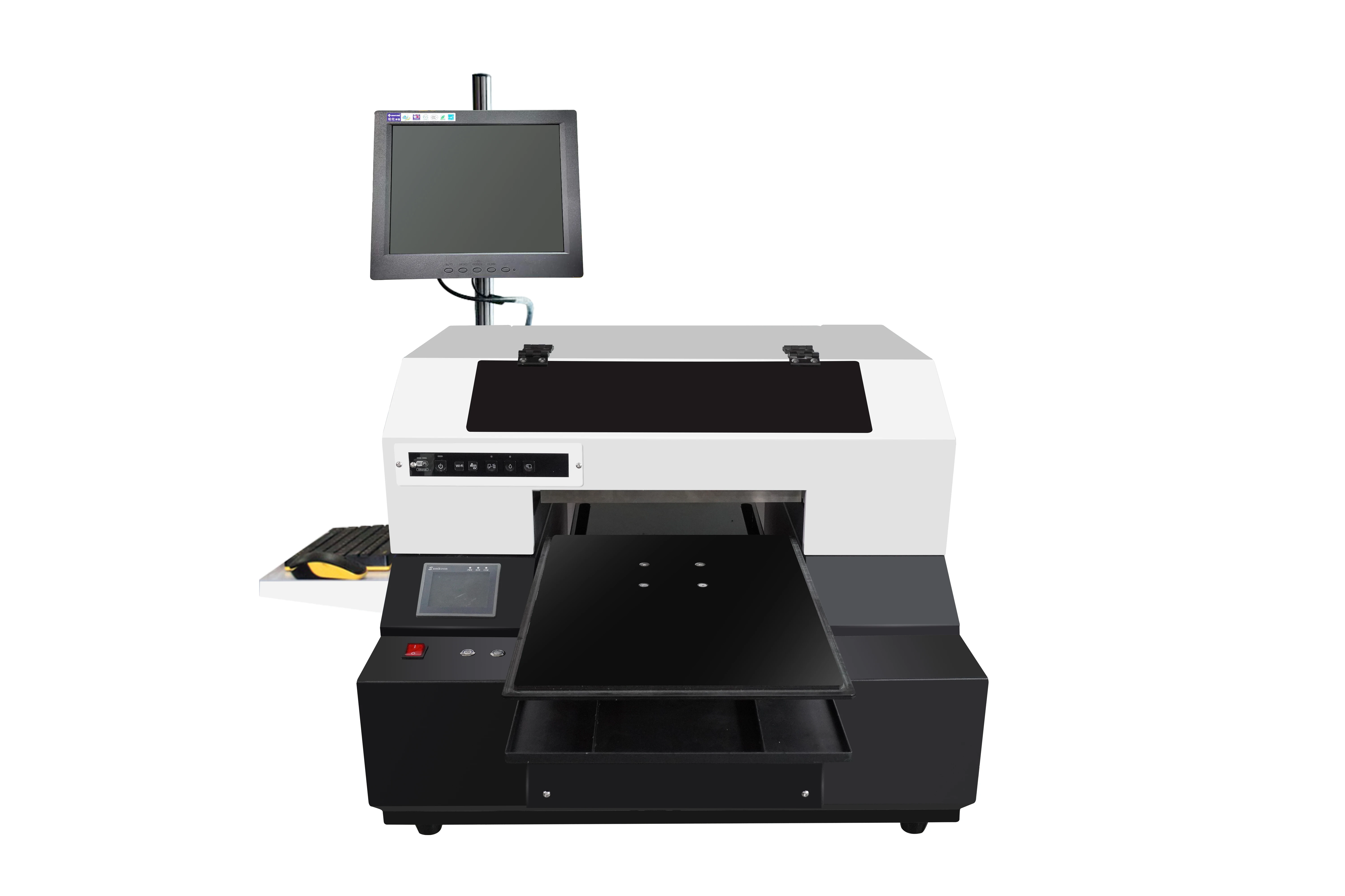 A4 Digital Direct To Garment flatbed Printer 3d T Shirt Printing Machines for Sale