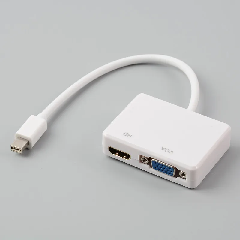 Factory direct sale mini dp to vga HD adapter cable mini dp to vga mini displaypot to vga HD