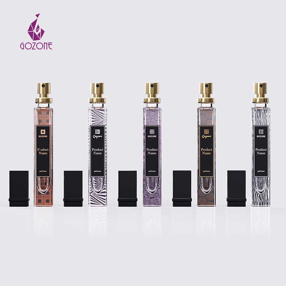 High Quality Cosmetic Packaging Custom 10ml Perfume Sample Vials Test Glass Bottle