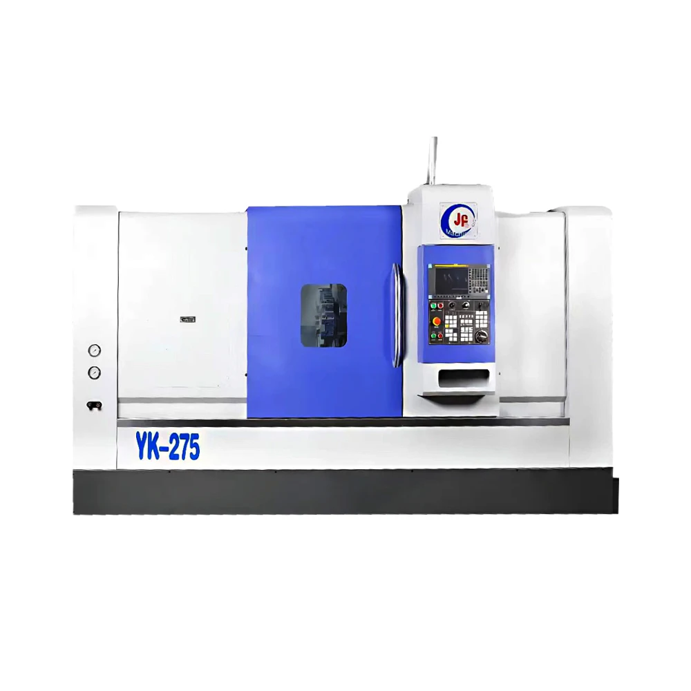 JINN FA YK 275 2 Axis Turning Parts Micro 220V Single Phase Controller CNC lathe Machine