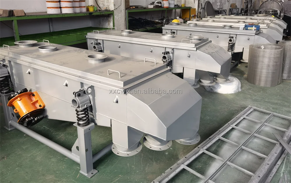 Oil Shale Shaker Screen Linear Vibrating Sieve Machinery