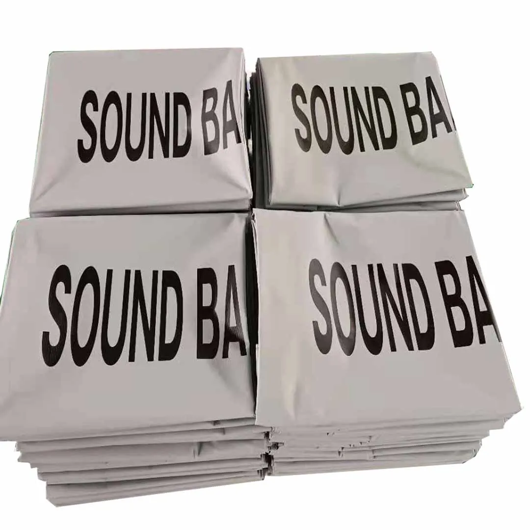 Flame Retardant Waterproof  PVC Sound Barrier Tarpaulin For Construction