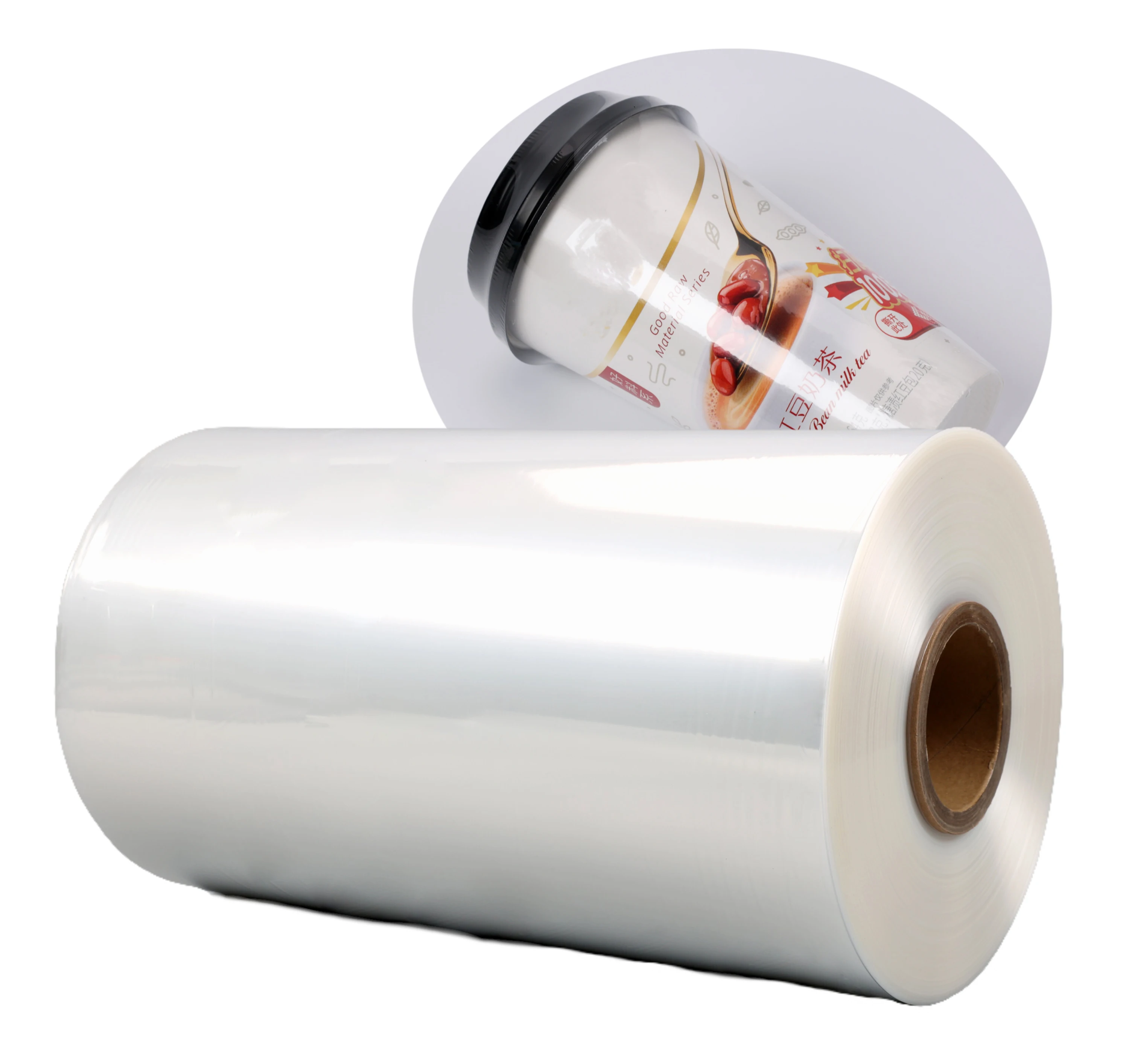 Eco-friendly recyclable oxo-biodegradable POF heat shrink film for food products packaging