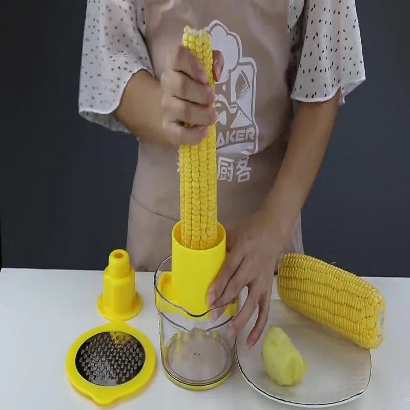 Factory Wholesale Multifunctional Corn Peeling Machine Manual Corn Thresher Separator Tool For Home Use