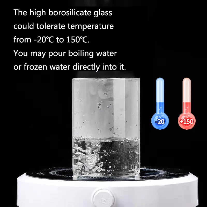 BPA Free Seal Tight High Borosilicate Glass Storaging Jar With Bamboo Lid With Buckle Lid