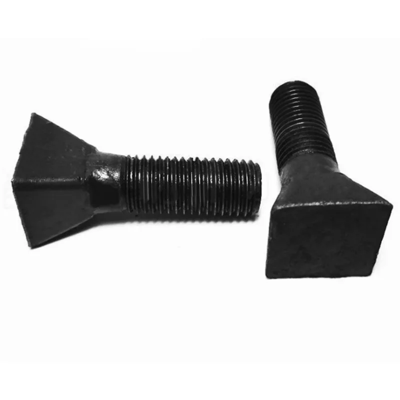 Black Carbon Steel Nut Dimension Track Linear Bolt Wheel M14x1.5 27mm Bullet Wheel Bolt Nut and Nut 2/12' 2/13' Chair Bolts
