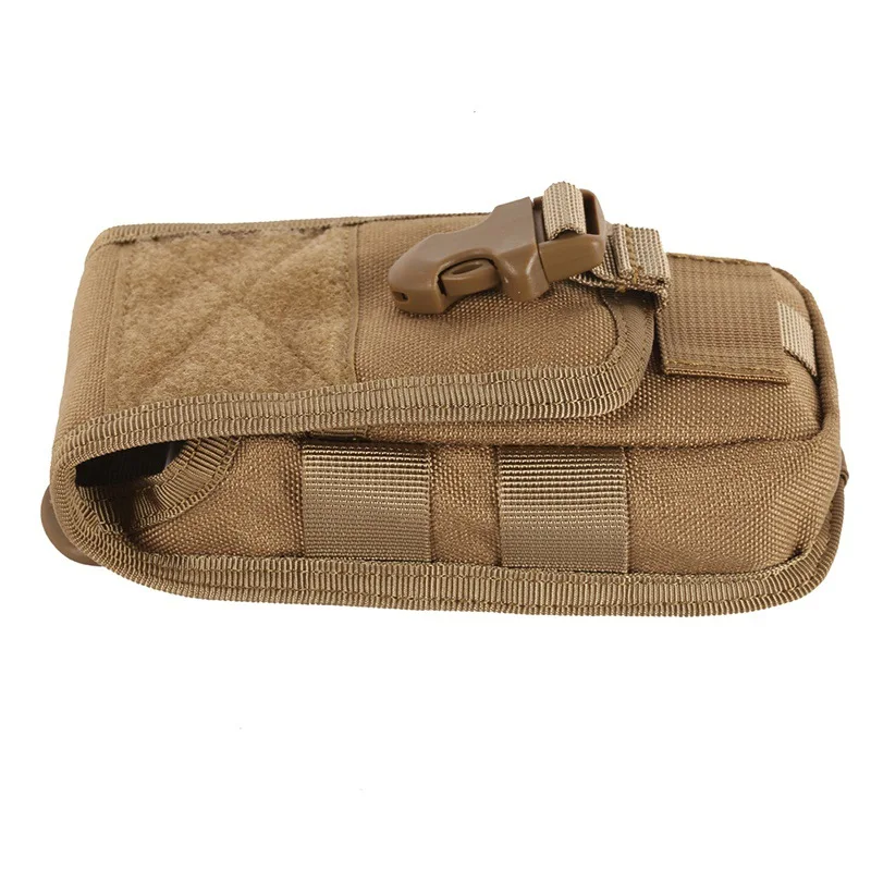 Tactical Cell Phone Holster Pouch Smartphone Pouches Cellphone Case Molle Gadget Bag Belt Holder Waist Bag