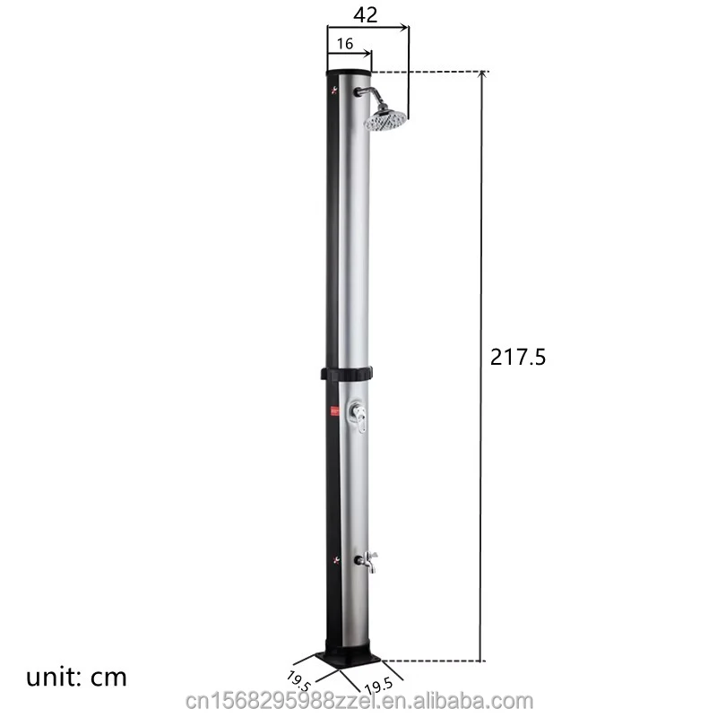 Outdoor Garden Swimming Pool Accessories Stainless Steel Shower  wall waterfall curtain spa waterfalls pool waterfall