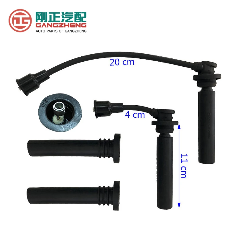 Auto Engine Silicone Spark Plug Wire Set Spark plug wire Spark Plug Cable Ignition cable For MG ZS MG4 MG4 EV MG5 MG6 MG7 GT HS