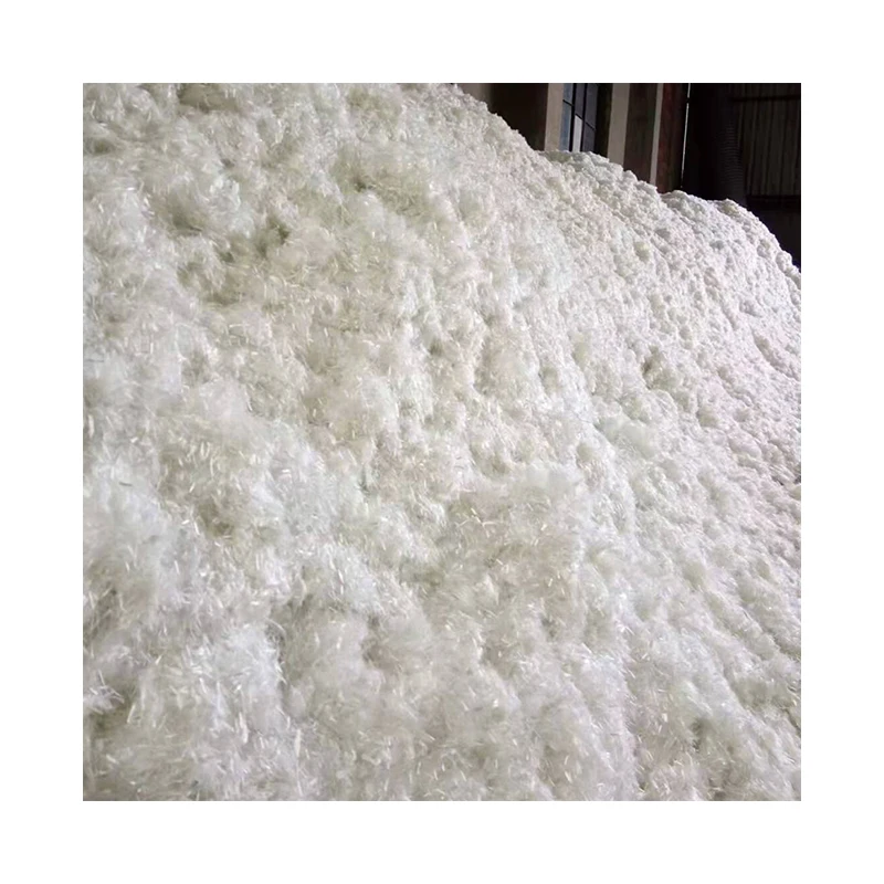 Professional Manufacturer Supply Polyester Staple Fiber Competitive Price PET Concrete Fiber