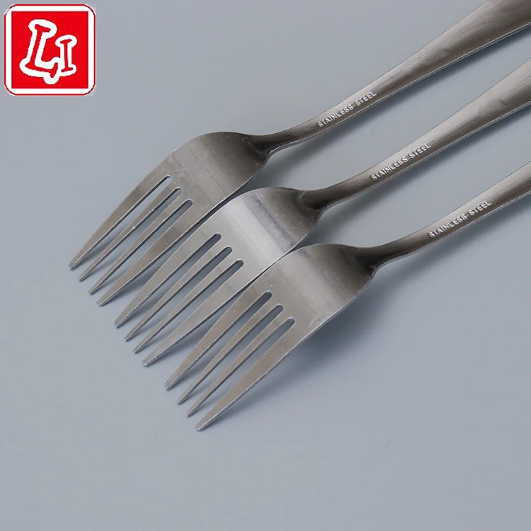 Stainless steel tableware kitchenware fork single item home style restaurant