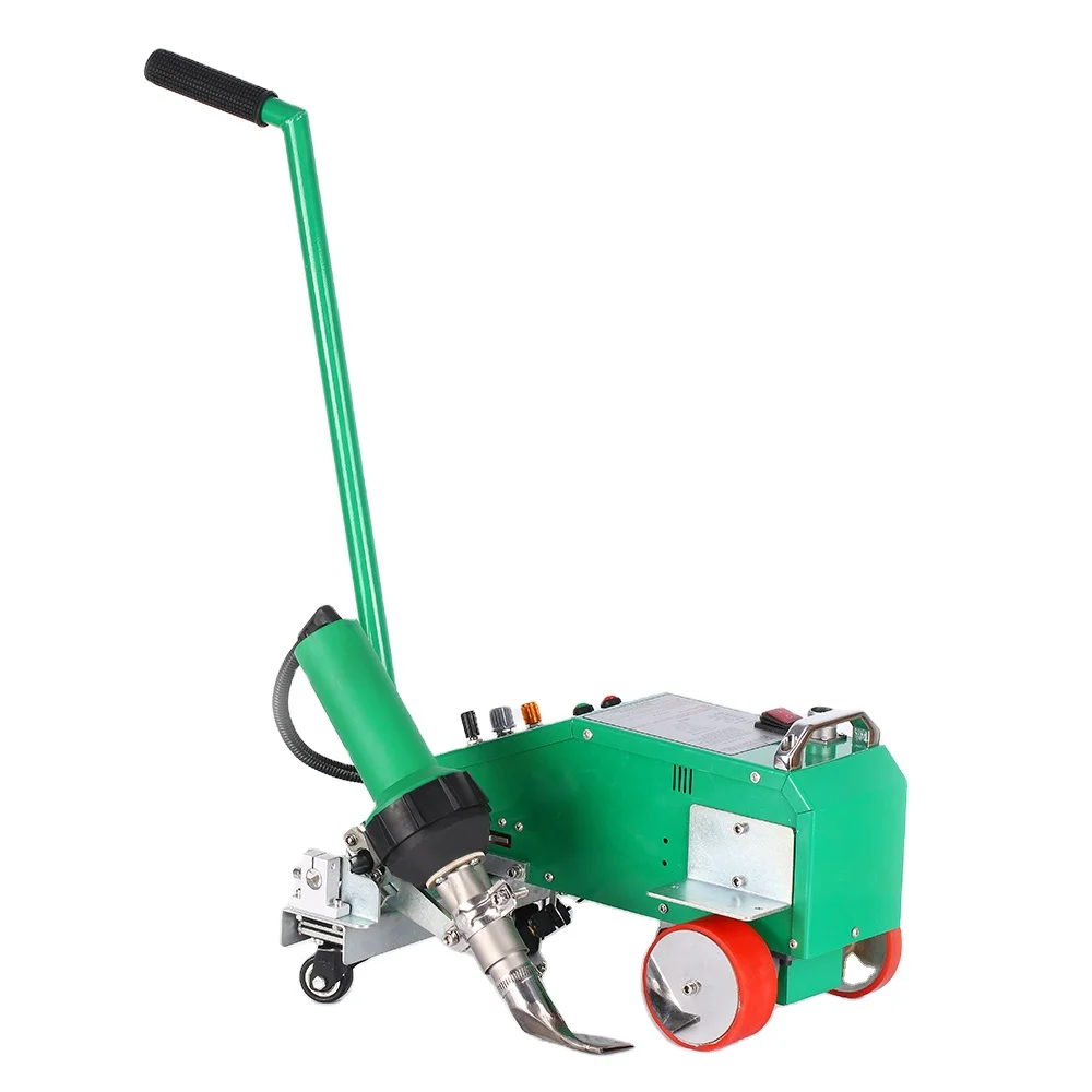 High quality wholesale TOP2000B Hot Air PVC Plastic Welding Machine, Vinyl Banner Hemming Machine With Handle