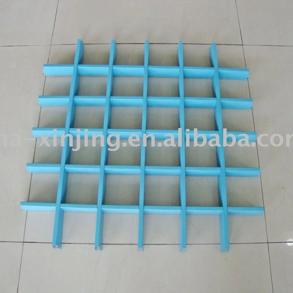 (ISO9001,CE)open cell aluminum grid ceiling