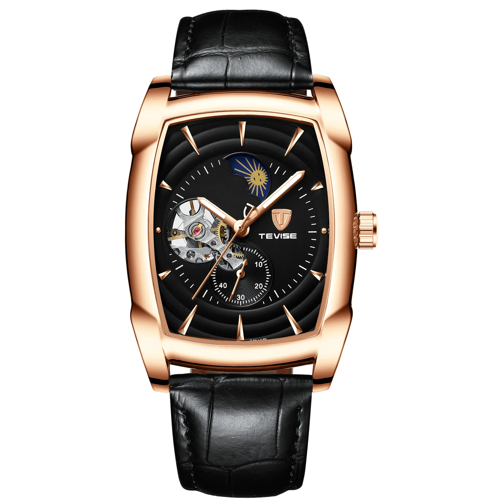 2019 Tevise automatic mechainacal menwatch luxury wholesale watch casual wristwatch