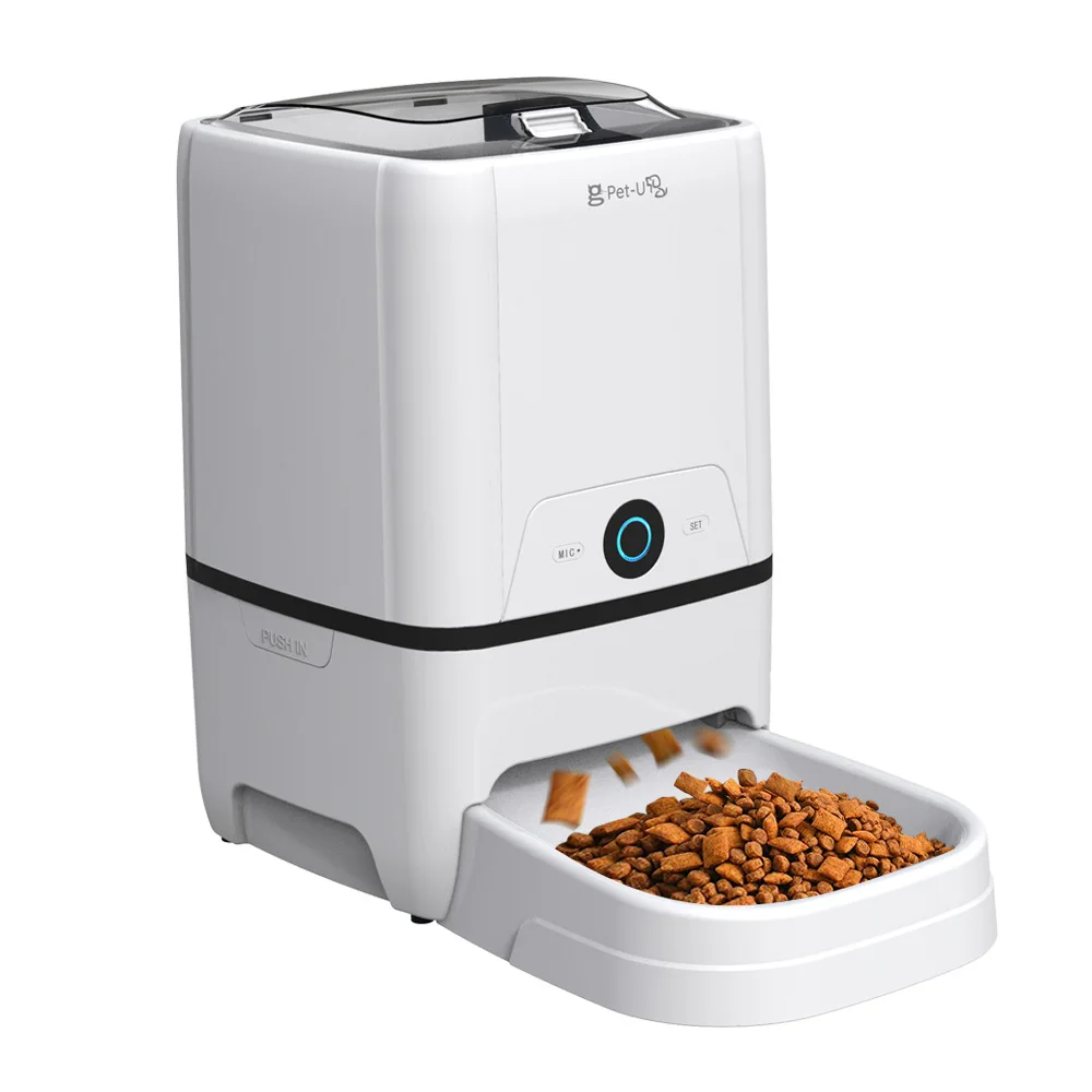 
New Design Smart Pet Feeder Timed Pet Feeder Automatic Pet Feeder with Plastic Dog Bowl 