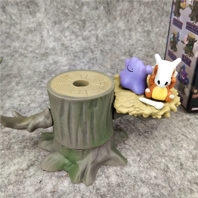 Pokemones Forest 3 глухая коробка карманная Монстры no Mori rement Gengar фигурки сюрприз для украшения стола детей подарок