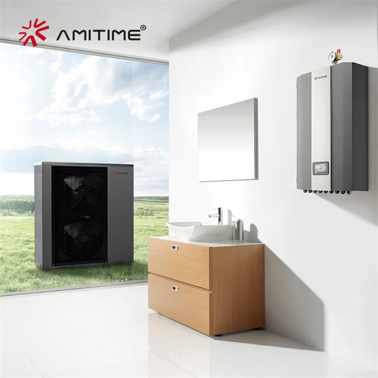 Erp Mcs Ce Certified A+++ Low Noise Auto Defrost Air To Water Home R32 Heat Pump System Split 15Kw