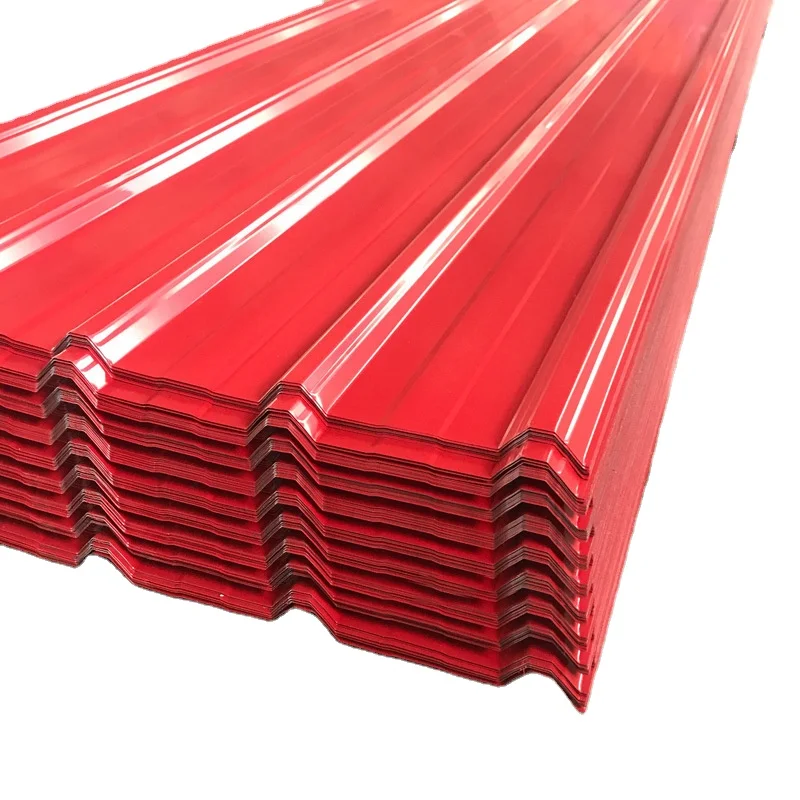 ASTM DIN JIS 0.12-6mm 4x8 14 26 28 gauge warehouse zinc color coated ppgi galvanized corrugated bamboo steel iron roofing sheet