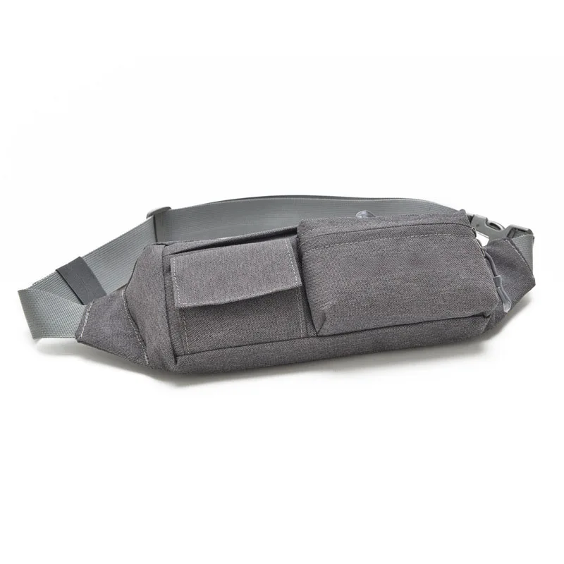 custom logo cheap unisex fanny pack wear-resistant nylon leisure fitness waist bag running bag