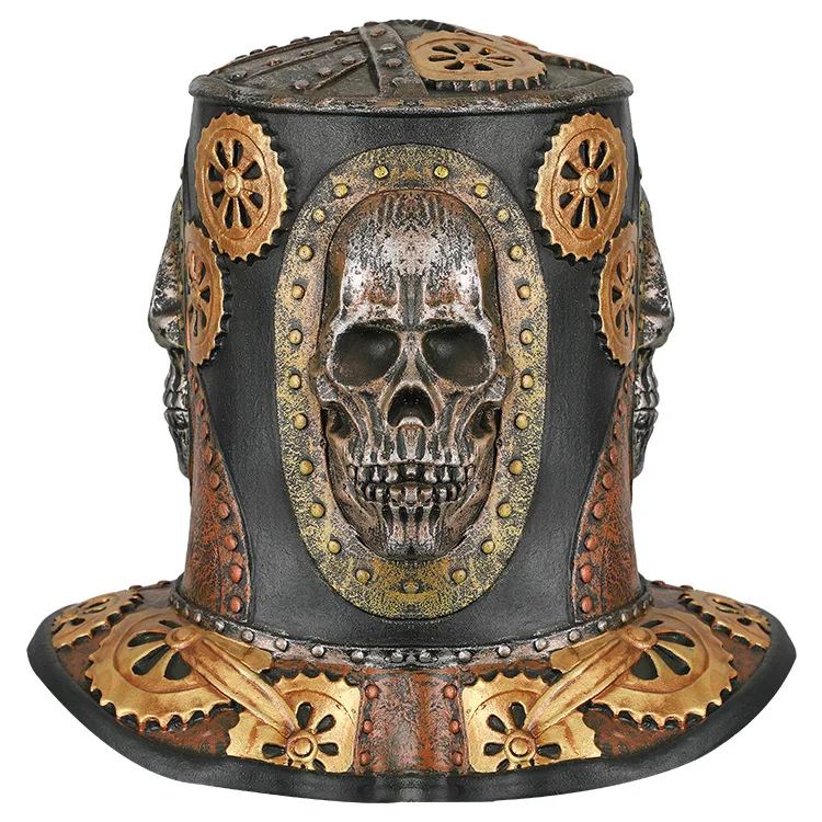 Hot-Selling latex full head skeleton halloween scary crazy clown mask