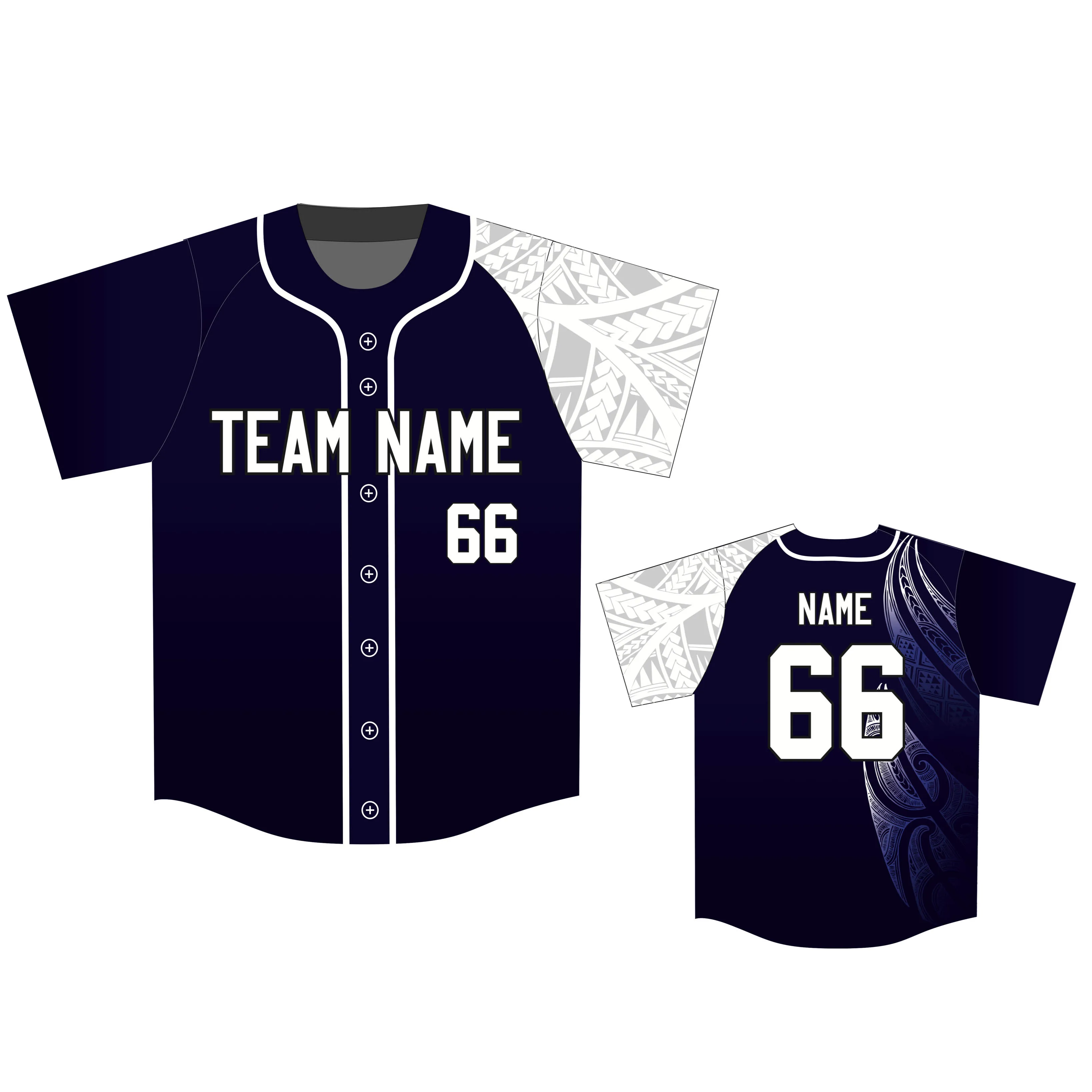Female custom sublimate baseball uniform softball wear