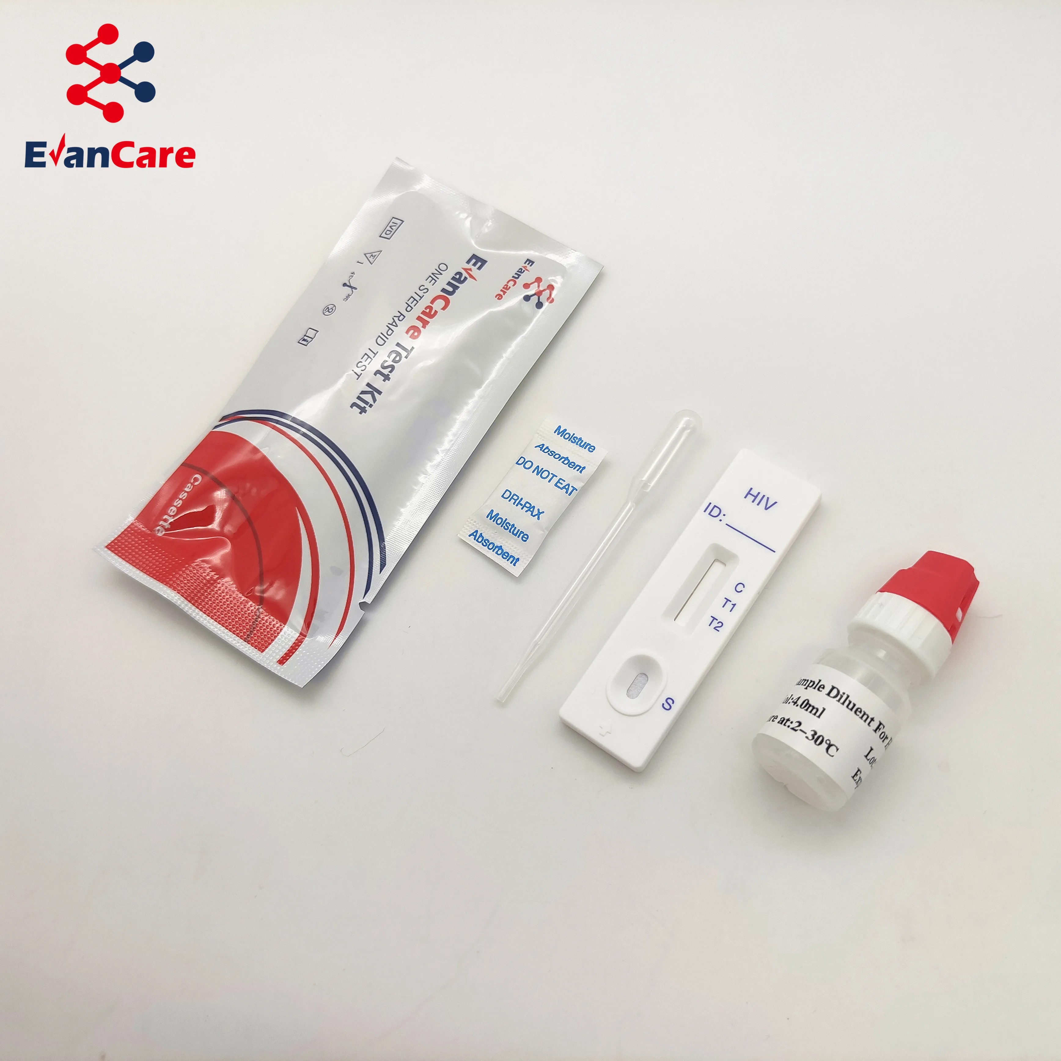EVANCARE Набор для самобыстрого тестирования на ВИЧ домашнее Тестирование с