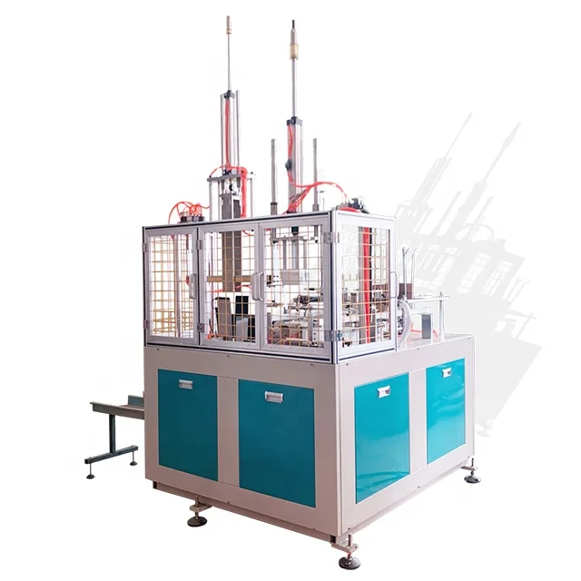 Bonjee easy handle automatic disposable paper lunch box machine