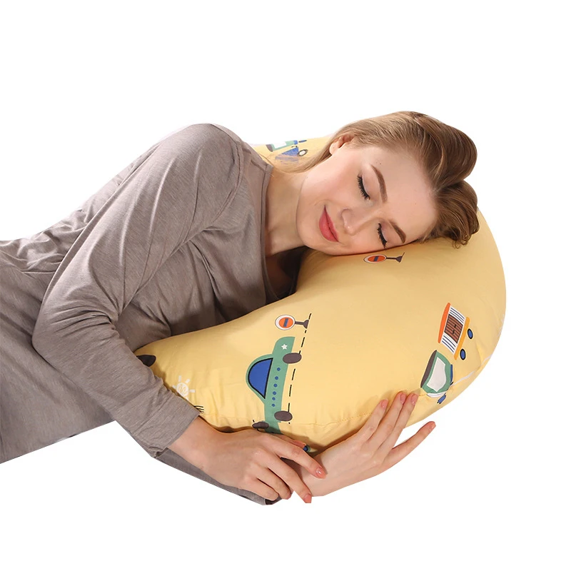 Customized Newborn U Shaped Sleeping Pillows Maternal Breastfeeding Arm Positioning Baby Pillow