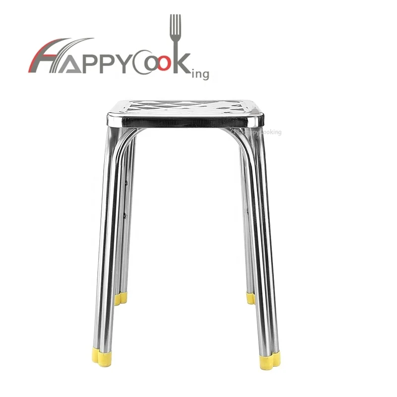 Factory Direct Sale Supported OEM Stainless Steel Dining Chair Outdoor