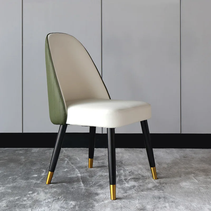 Hot Selling Indoor Modern Dining Chair Nordic Wooden Dining Chair With Backrest