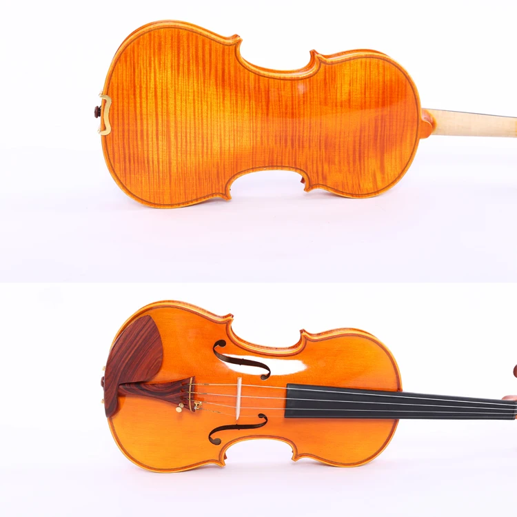 High level European Material flame maple Violin Whole board violin solo violin