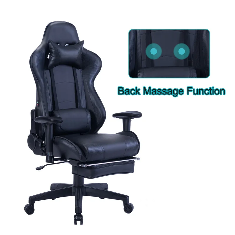 China wholesale kursi gaming gamer chair linkage armrest adjustable racing ergonomic gaming chair malaysia with footrest