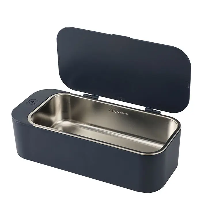 Electronic Portable Home Use High Frequency Ultrasonic Cleaner With Digital Timer Jewelry Watch Glasses Cleaner