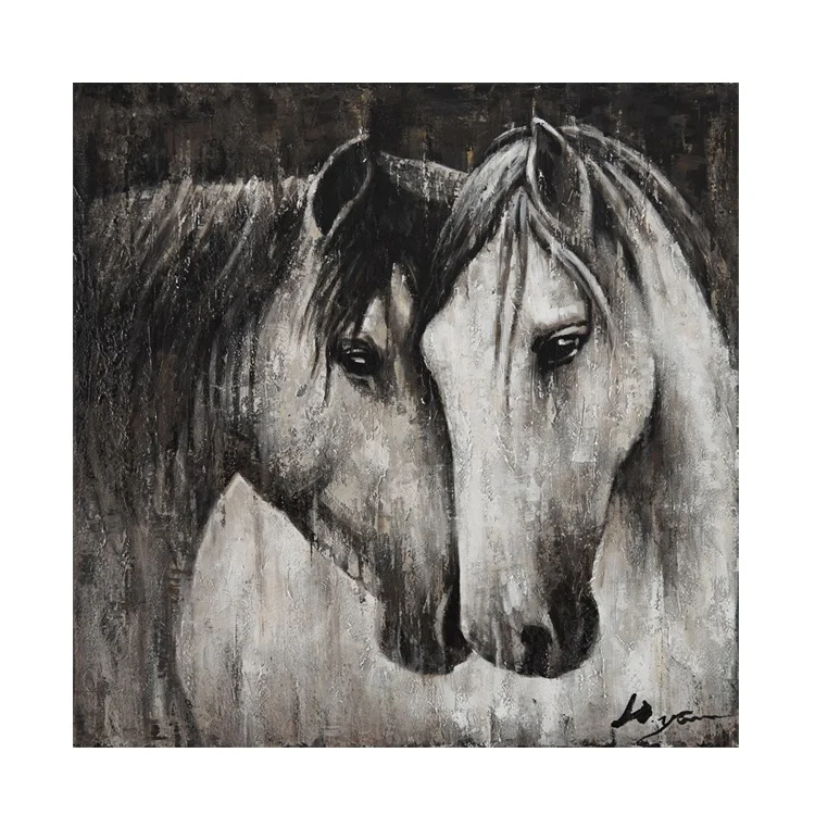 Factory Price Horse Oil Painting For Wall Decoration