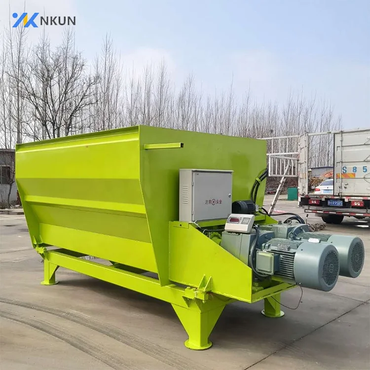 5CBM TMR mixer machine price support to customized working with baler machine