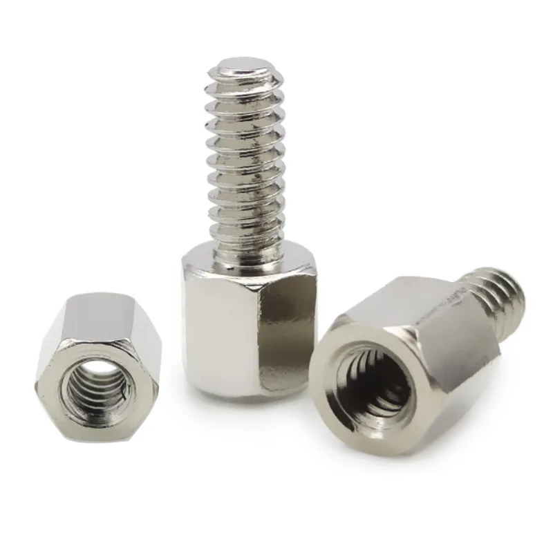 Custom Male Female Hex Standoff for  PCB  Spacer supportHexagonal nickel-plated copper column M2  M3 M4