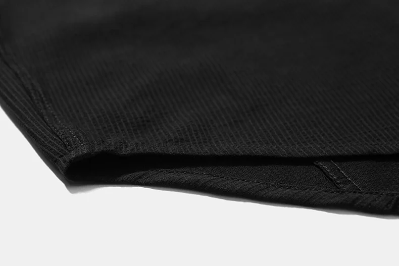 Custom logo Corduroy cotton over size shirt round hem simple style men shirt