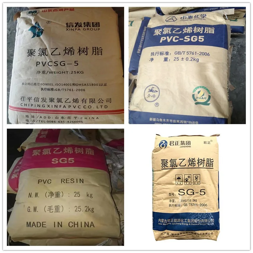 K67 K68 Sg5 Pvc Resin Erdos Brand Pvc Powder