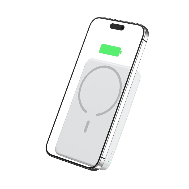 2024 New Product 3 IN 1 Charging 10000mah Magnetic Power Bank Portable Battery Pack