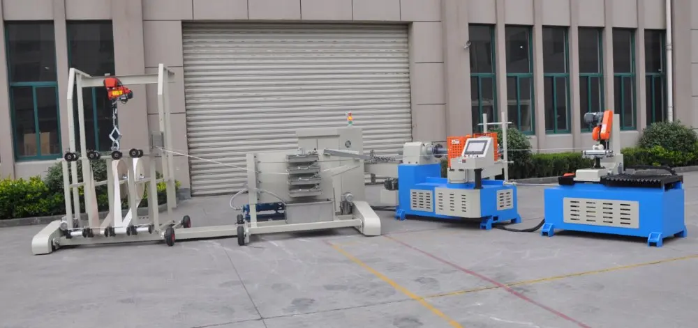 High speed spiral paper core tube making machine for tube rolling CE Certificate