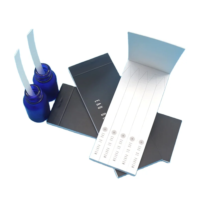 Perfume test paper to test fragrances and essential oil for Perfume scenario