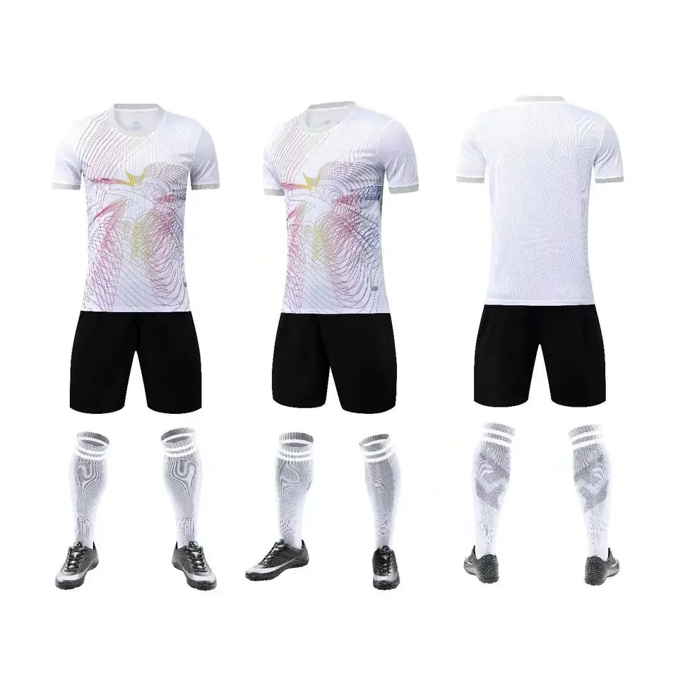 Latest Designs Youth Sublimated Green Soccer Jersey Custom Soccer uniform For Men