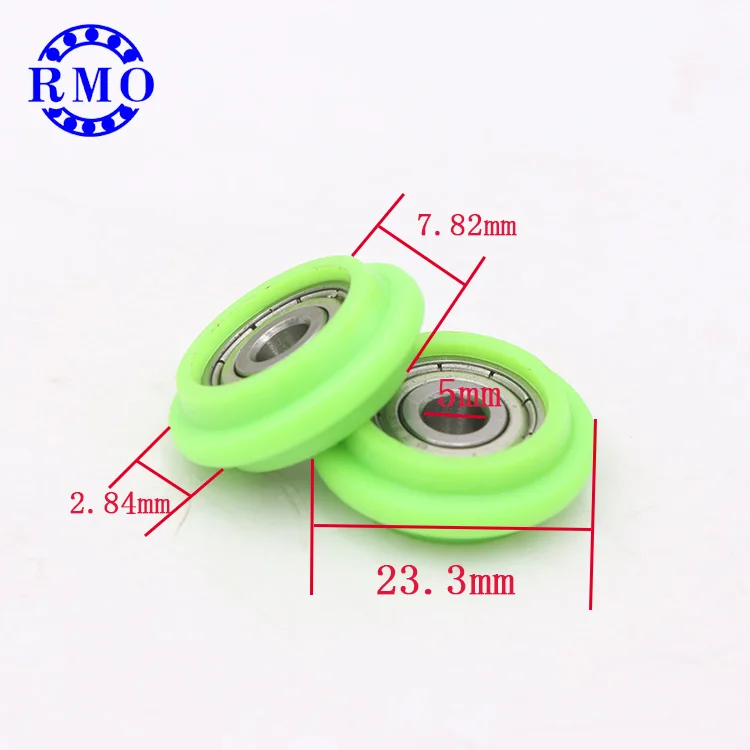 Plastic roller wheel Y type pulley with 608zz Nylon Roller pulley for sliding door window