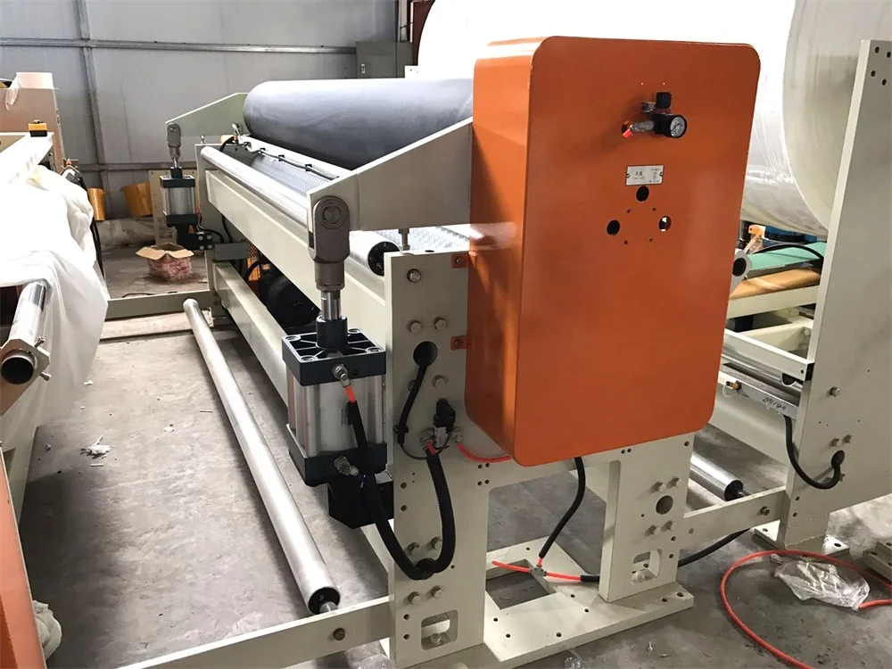 450m High Speed China Brand Non-stop Perforating Toilet Paper Rewinding Machine Embossed  toilet paper production machine