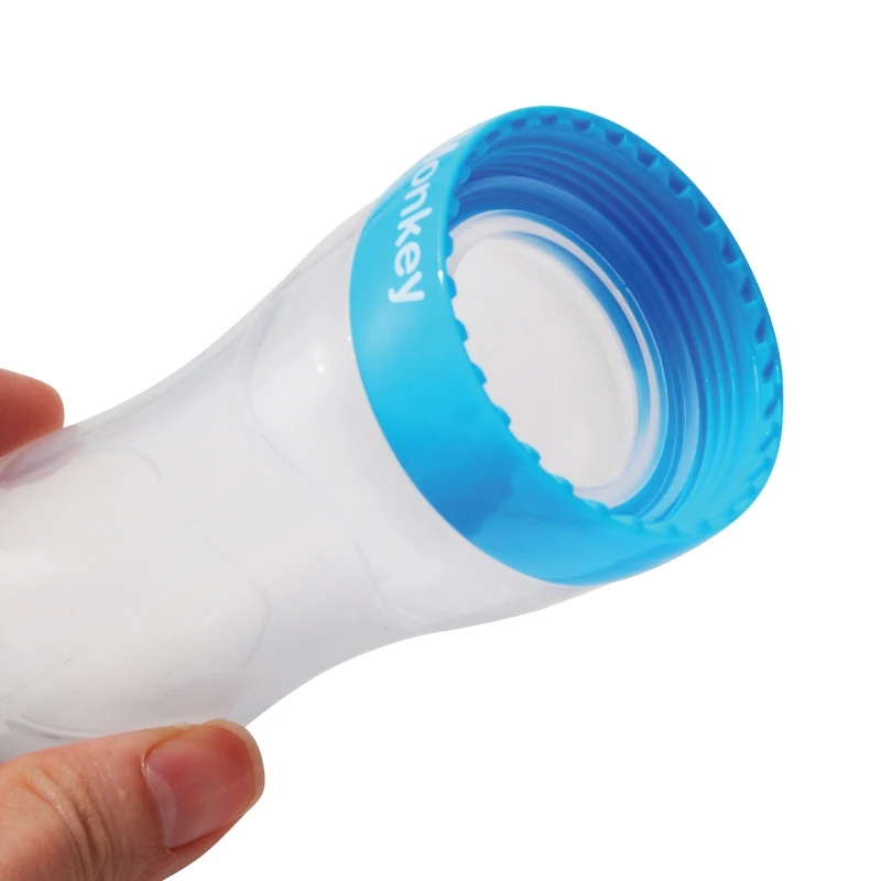 Best Seller Bpa free soft  silicone squeeze feeding spoon baby food or supplements dispenser spoon