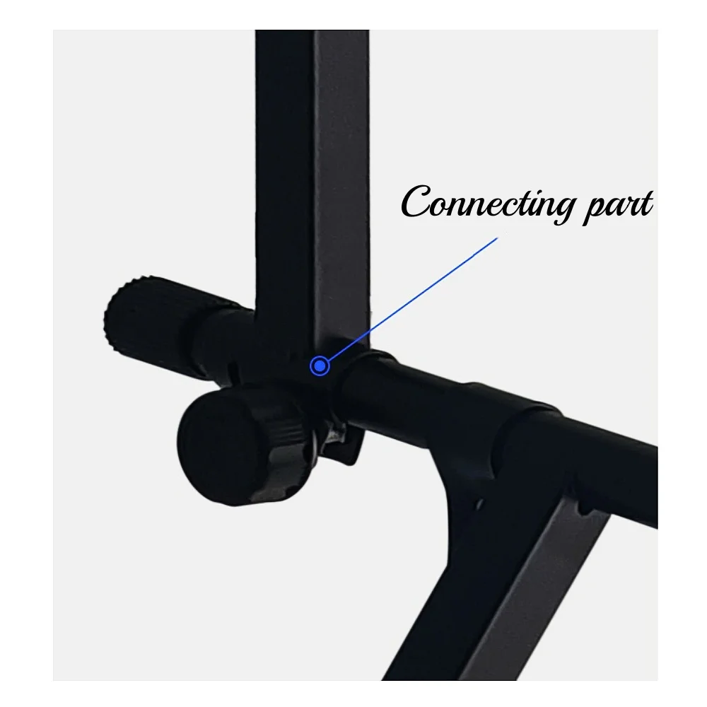 Jelo TH-G X-Type Extension Electric Electronic Keyboard Stand Adjustable Portable Heavy Stringed Instruments Parts Accessories