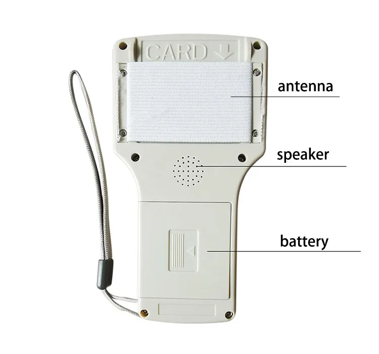 RFID Smart Card Reader Writer NFC 13.56MHz Copier 125KHz Duplicator Multi-Frequency Decoding Software USB Support